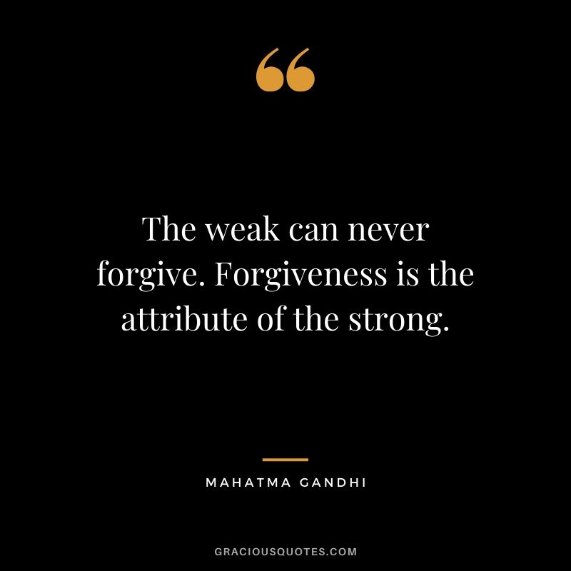 forgiveness